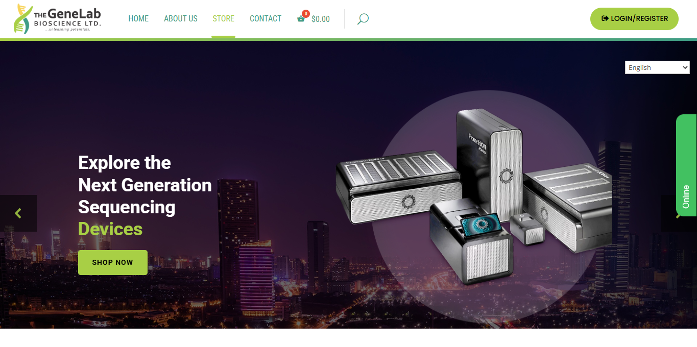 The Genelab Website Project